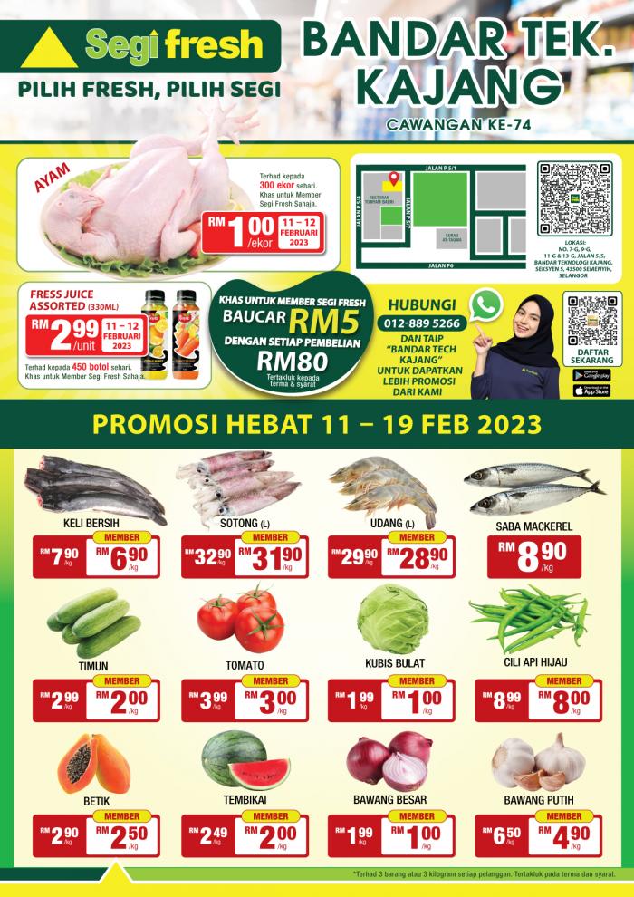 Segi Fresh Bandar Teknologi Kajang Promotion February