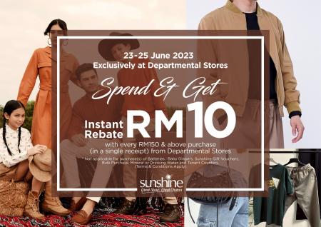 Sunshine Retail Penang Promotions Catalogues July 2023