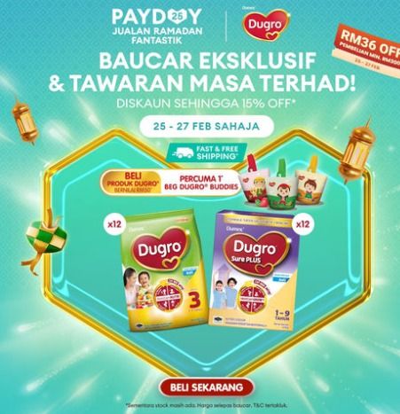 Dugro Lazada Payday Sale Feb