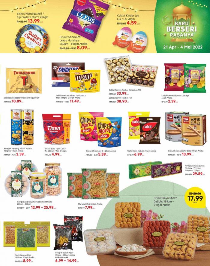 Tesco / Lotus's Hari Raya Promotion Catalogue (21 April 2022 - 4 May 2022)