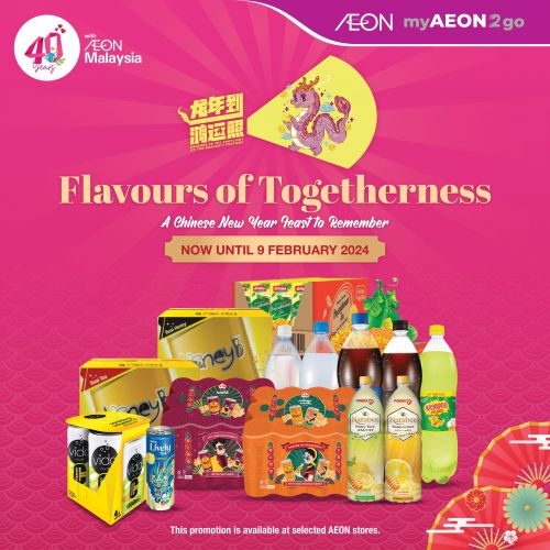 AEON CNY Beverage Promotion (until 9 Feb 2024)